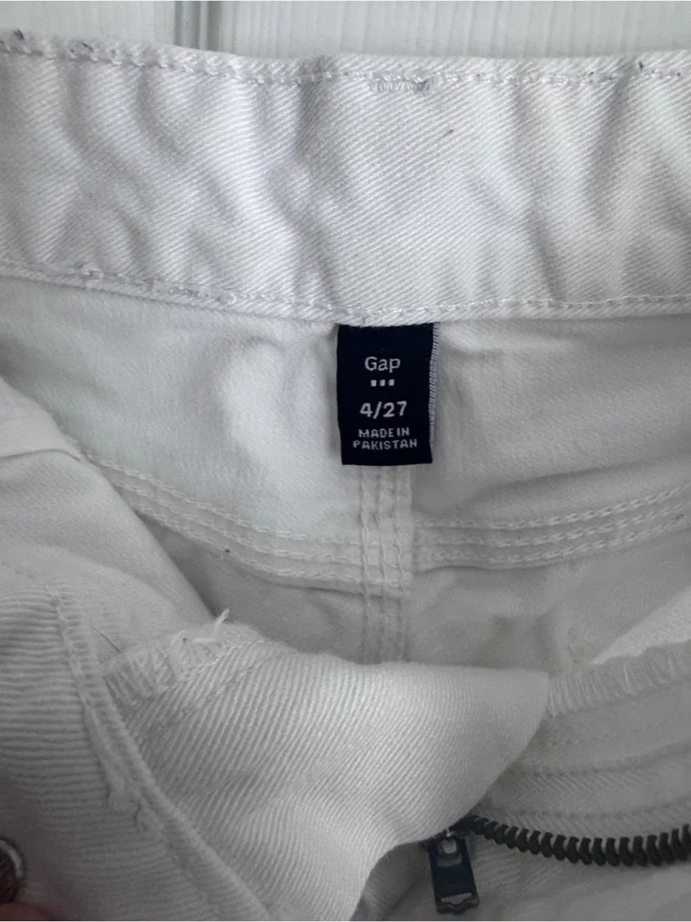 GAP White Women's Denim Shorts
